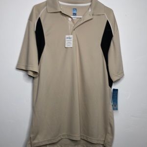 NWT PGA tour Airflux men’s golf shirt. Large.